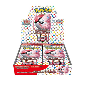 Japanese Pokemon Cards: Scarlet & Violet Pokemon 151 Booster Box