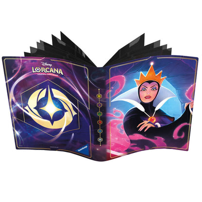 Disney Lorcana The First Chapter Lorebook Card Portfolio - Evil Queen