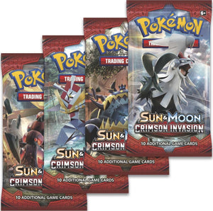 Sun & Moon Crimson Invasion Sealed Booster Pack
