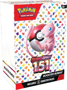 Pre-Order: Pokemon TCG Scarlet & Violet 151 Booster Bundle