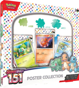 Pre-Order: Pokemon TCG Scarlet & Violet 151 Poster Collection