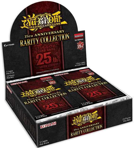Yugioh 25th Anniversary Rarity Collection Booster Box 1st Edition